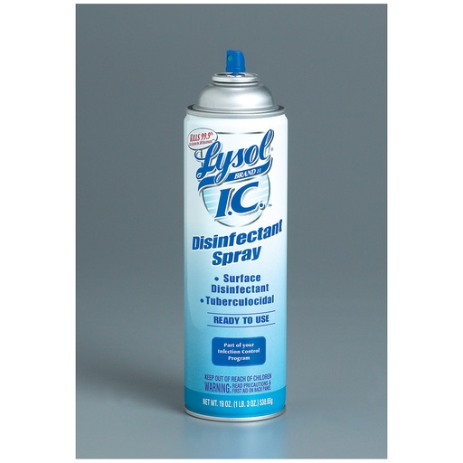 [74828] Disinfectant Spray, Crisp Linen Scent, 19 oz Bottle (Item is considered HAZMAT and cannot ship via Air or to AK, GU, HI, PR, VI)