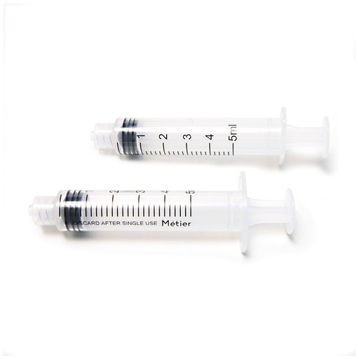 [DSLL05] Hypodermic Standard Syringe, Disposable, 5mL, 100/bx, 12 bx/cs