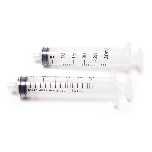 [SSLL30] Hypodermic Standard Syringe, Disposable, 30mL, 30/bx, 12 bx/cs