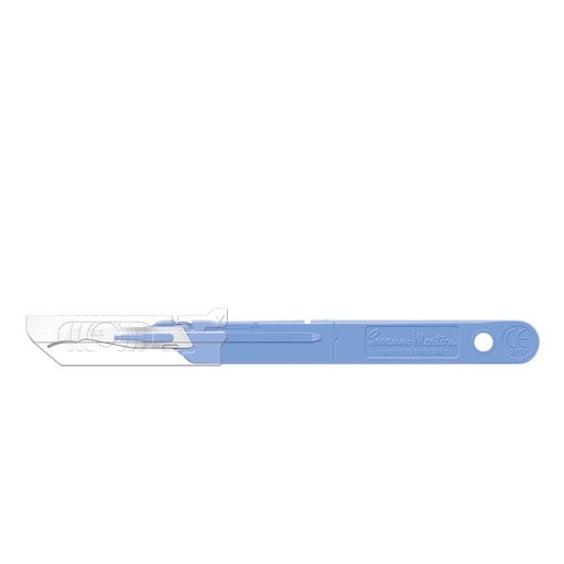 [SM3626] Stitch Cutter, Safety Scalpel, Sterile (Retracting Guard), 10/bx 