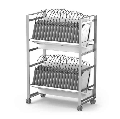 [CHMC006] Luxor USB-C Open Charging Cart, 32 Device