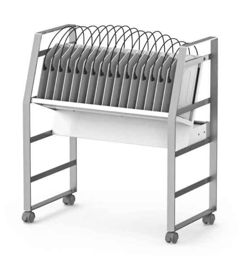 [CHMC005] Luxor USB-C Open Charging Cart, 16 Device
