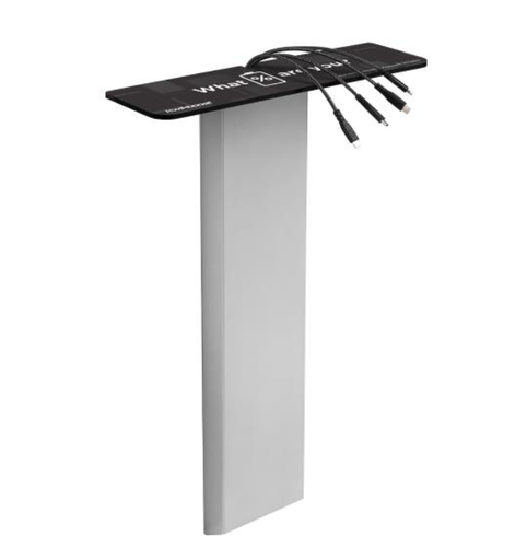 [KB94018] Luxor KwikBoost Mini Charging Hub, Wall Mounted, 2 Lightning, 2 USC-C, 21" H x 14" W x 4" D 