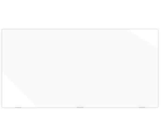 [WGB6040M] Luxor Dry Erase Magnetic Wall Mount Glass Board, 60x40, Frameless