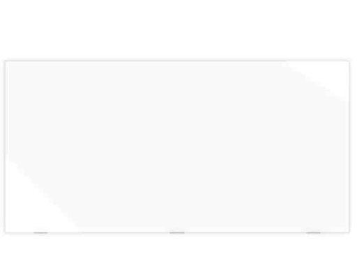 [WGB9648M] Luxor Dry Erase Magnetic Wall Mount Glass Board, 96x48, Frameless