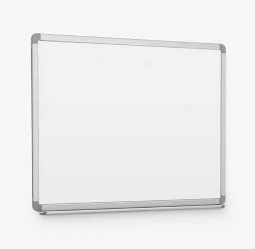[DEWM001] Luxor Dry Erase Magnetic Wall Mount Porcelain White Board, 36x24, Aluminum Frame