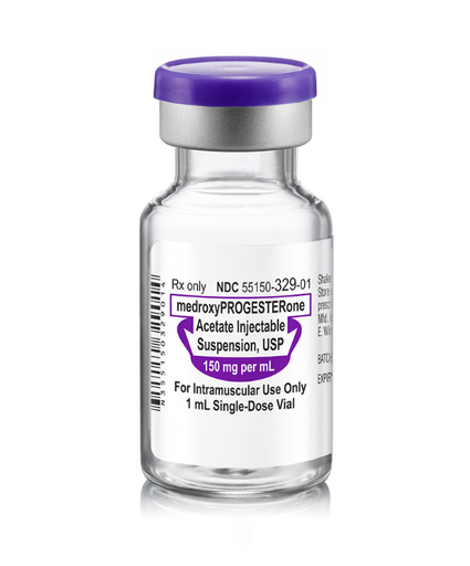 [55150032901] MedroxyProgesterone Acetate Injectable Suspension, USP 150 mg/mL, 1/bx (Rx) 