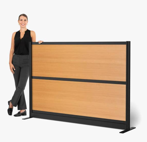 [PPWL013] Luxor Beechwood Modular Wall Room Divider System, 70" x 48"
