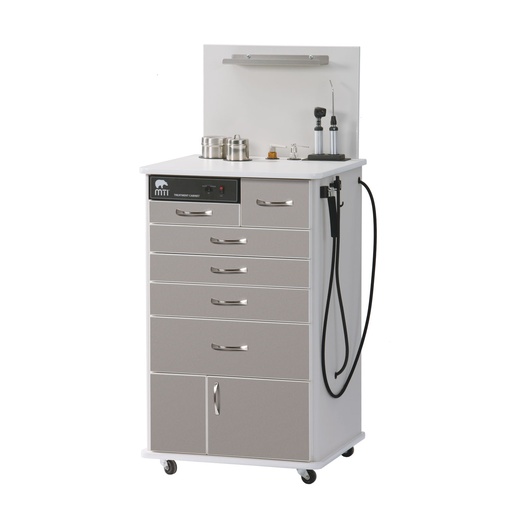 [TC100BS-101-207] MTI TC100BS ENT Cabinet, Stand-up, Standard Configuration 1, Trim-White 
