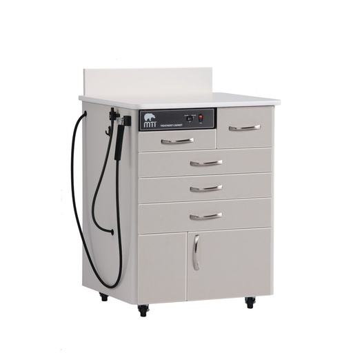 [TC75AS-101-203] MTI TC75AS ENT Cabinet, Sit-down, Standard Configuration 1, Trim-White 