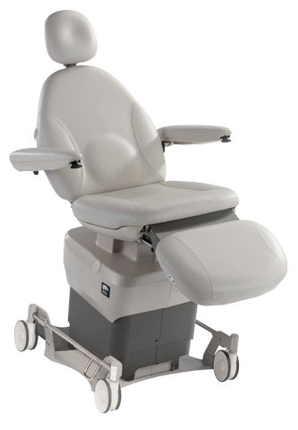 [829-003-22] MTI 829 Procedure Chair, Mobile Base, 100-240V Rear Steer