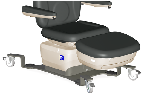 [130-1194-82] MTI Caster Feet, Mobile, Locking (set of 4) (Field Installed) 