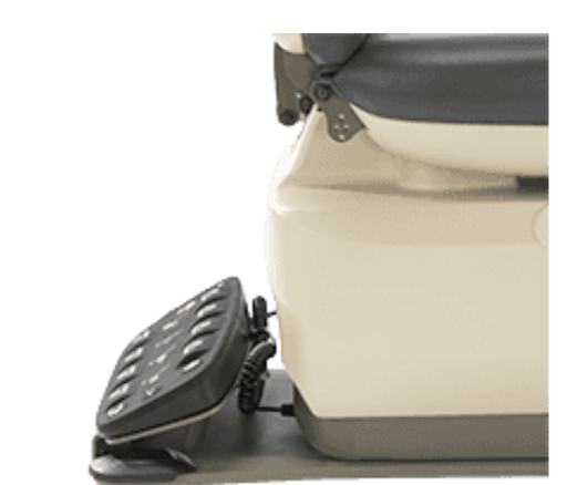 [130-1494] MTI Foot Control Slant Mount Assembly, Mobile Base G2 