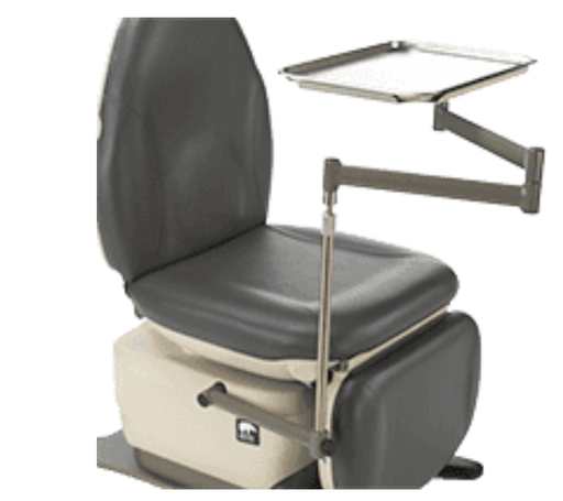 [130-1957] MTI Mayo Tray Assembly, Base Mount, Mounted, G2 