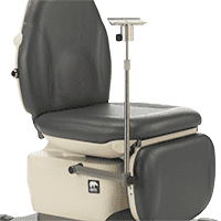 [130-2144] MTI Monitor Mount Assembly w/Post, Base Mount, Cardiac G2 