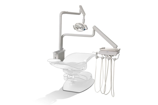 [RO4050] DCI Reliance Over the Patient Automatic Dental Unit w/PMU, Gray
