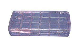 [8884] Storage Box, Plastic, 18 Compartment