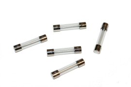 [8831] Fuse, Time Delay, Glass, 6-1/4 Amp, 250 Volt; Pkg of 5