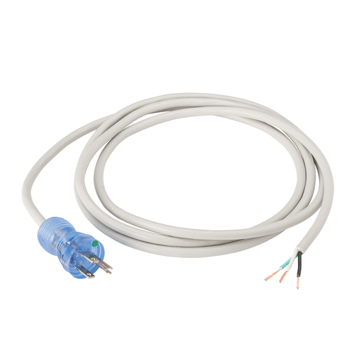 [9282] Hospital Grade Cord, Straight, #16 Gauge, IEC Style