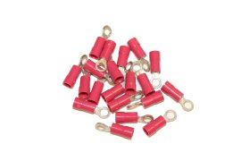 [8855] Wire Connector, #4 Ring, Insulated, 22-18 AWG; Pkg of 20