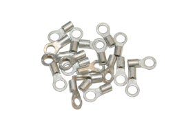 [8854] Wire Connector, #6 Ring, Non-Insulated, 22-18 AWG; Pkg of 20