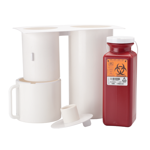 [6804] Sharps & Waste Chute, Combined