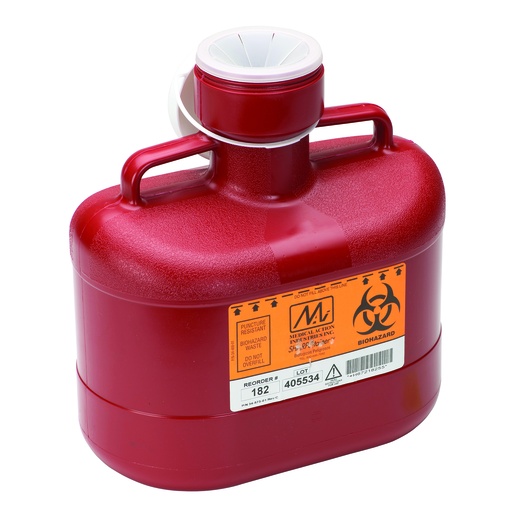 [6820] Under Counter Sharps Container, 6.2 qt.
