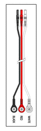 [LKM005] 3 Leadwire Set - 24" Din/Snap