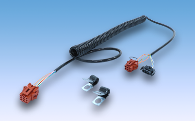 [MIC297] Sensor Coiled Harness