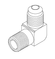 [MIF245] Elbow Fitting (1/8" Mpt X 1/4" Sae-45™)