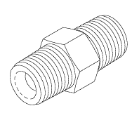 [MIF247] Male Connector (1/8" Mpt)