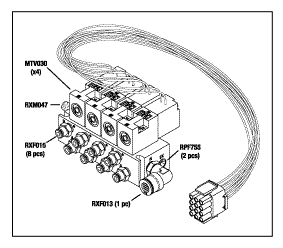 [MTA036] Manifold Assembly (Air Valve, 4 Stn)