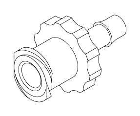 [RPF975] Luer Lock (Female X 1/8" Barb)