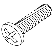 [RPH102] Screw (8-32 X 1/2) 