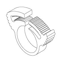 [RXC021] Kwik™ Clamp (.59" - .67" Dia)