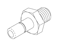 [RXF050] Fitting (3/8" Stem X 1/4" Mpt)