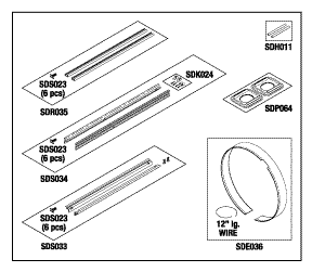 [SDK032] Chamber Plastics Kit