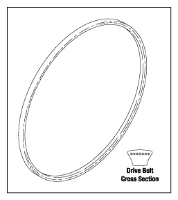 [VPB104] Drive Belt