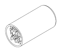 [VPC157] Capacitor (189-227μF, 125Vac)