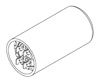 [VPC158] Capacitor (250-300μF, 110Vac)