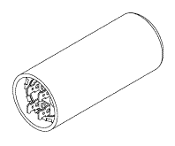 [VPC161] Capacitor (378-454μF, 110Vac)