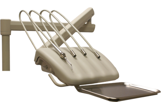 [S-6407] Beaverstate 3 Handpiece 2" Diam. Top Post Mount 28" Post - Euro