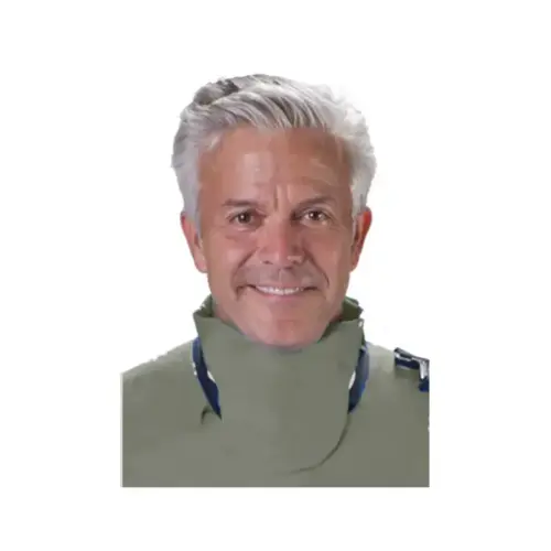 [75056-19] Flow Thyroid Collar, Lead, Grey