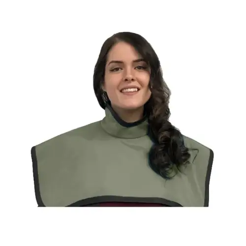 [75090-19] Flow CBCT Pano Cape w/Collar, Lead, Grey