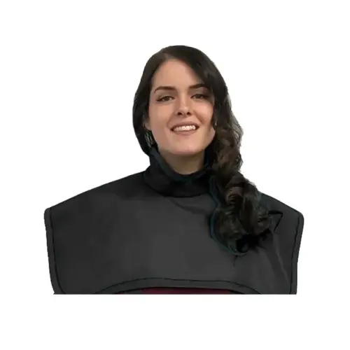 [75090-25] Flow CBCT Pano Cape w/Collar, Lead, Black