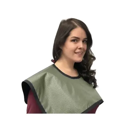 [75091-19] Flow CBCT Pano Cape w/o Collar, Lead, Grey
