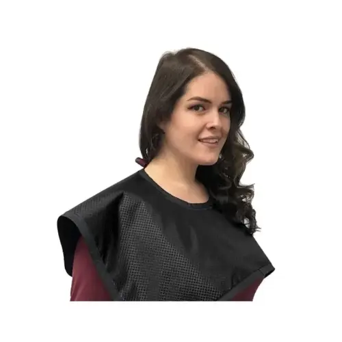 [75091-25] Flow CBCT Pano Cape w/o Collar, Lead, Black