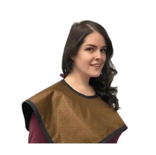 [75091-37] Flow CBCT Pano Cape w/o Collar, Lead, Beautiful Bronze