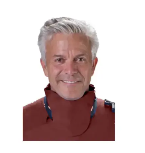 [75056NL-18] Flow Thyroid Collar, Lead Free, Burgundy