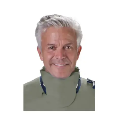 [75056NL-19] Flow Thyroid Collar, Lead Free, Grey